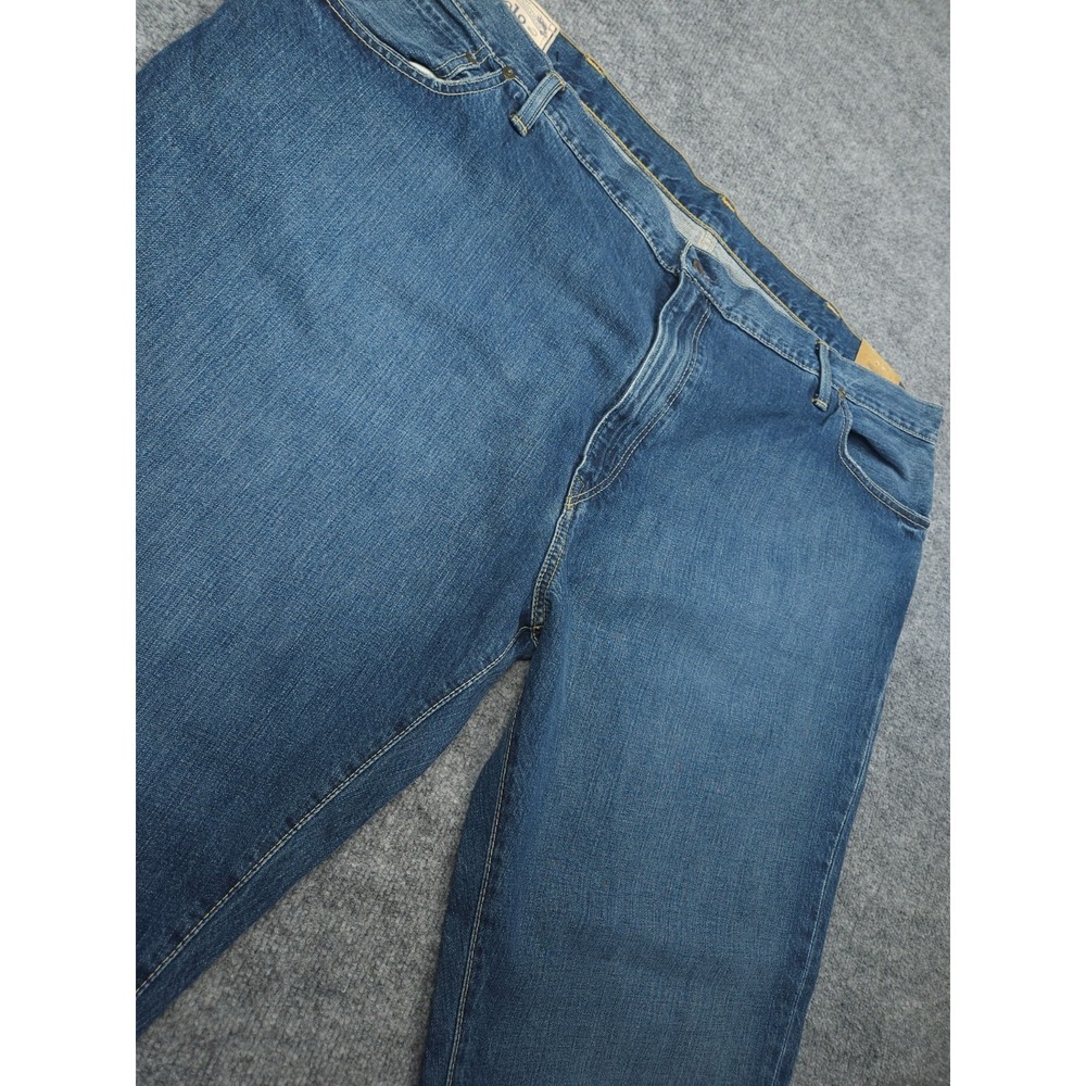 Polo Ralph Lauren Jeans Mens 48B x 32 Blue HAMPTON STRAIGHT Big Tall NWT - Picture 2 of 14